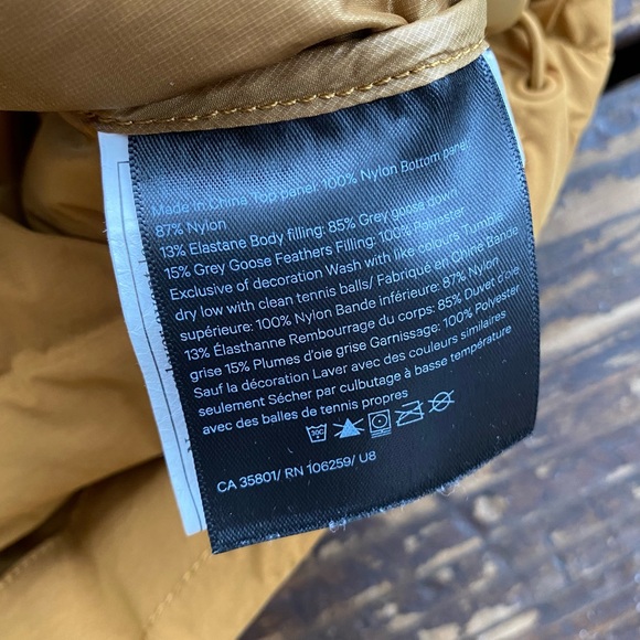 Lululemon navigation stretch down puffer jacket spiced bronze - Picture 7 of 9